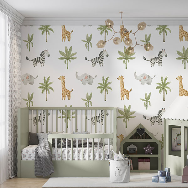 Foto tapete Baby Jungle 3, foto tapeta na zidu